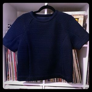 AYR perforated scuba top